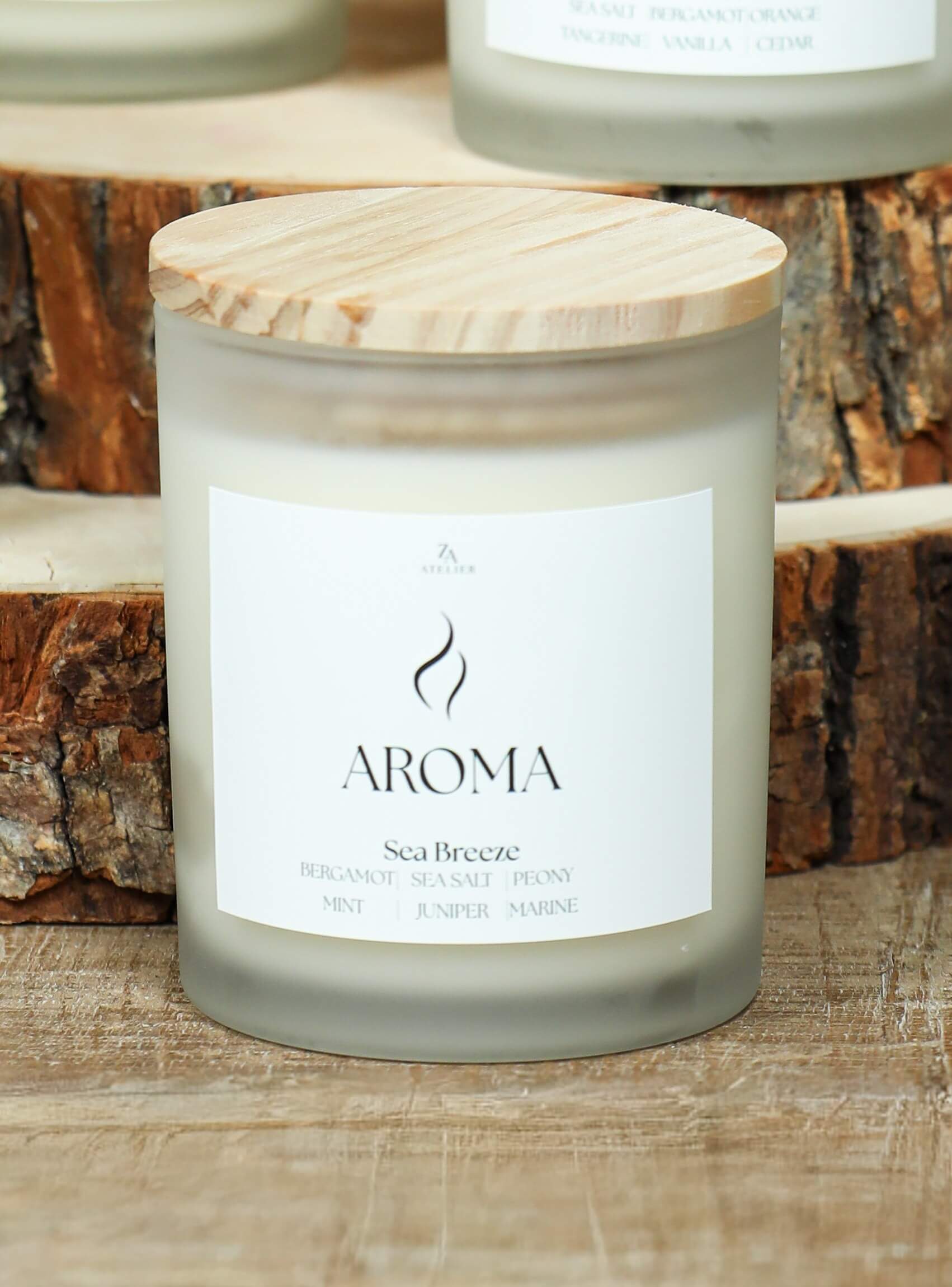 Candle Jar Sea Breeze Zamira Ariza