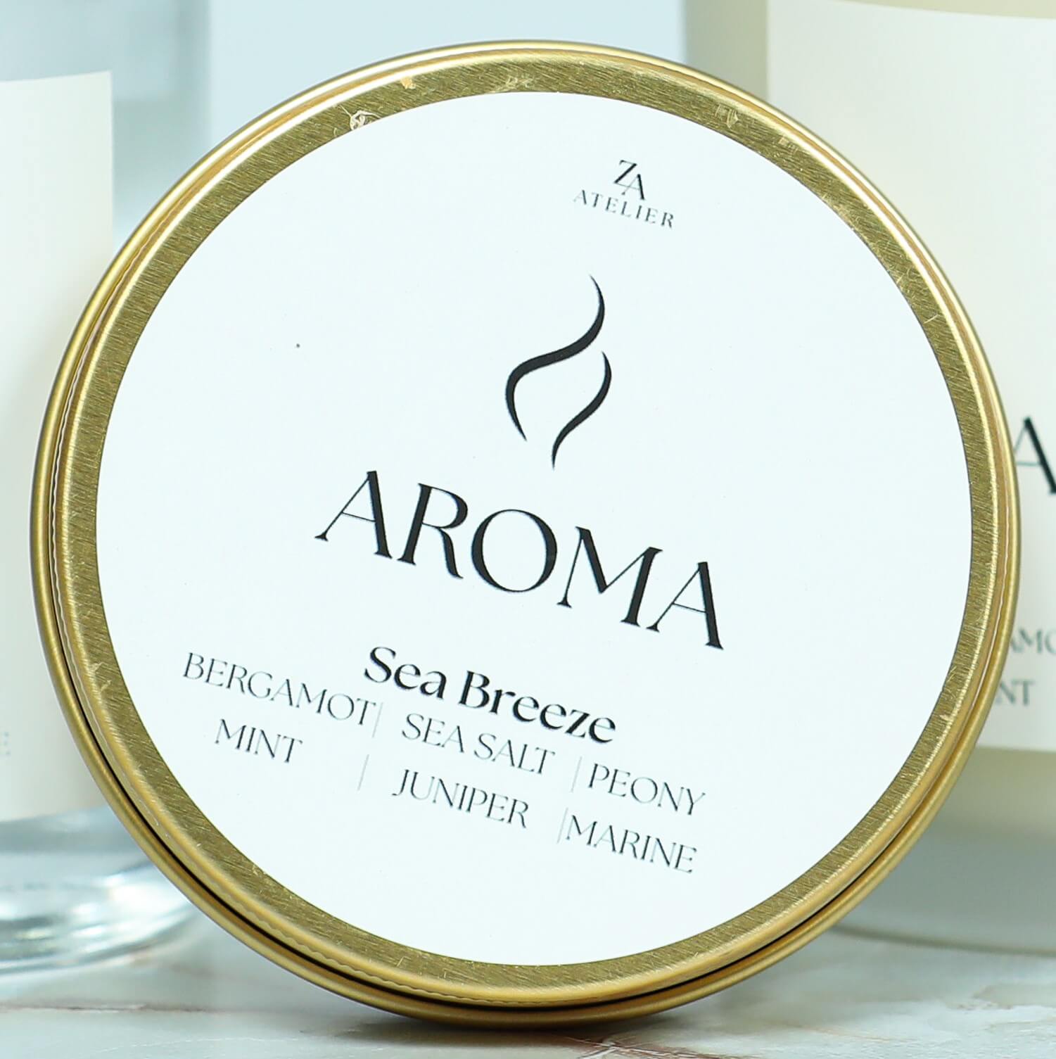 Candle Tin Sea Breeze Zamira Ariza